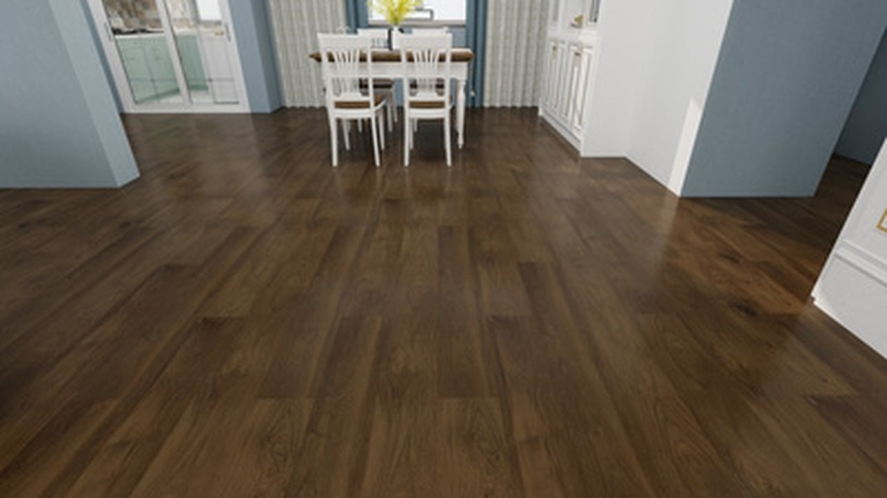 Teak Wood - Vinyl Flooring