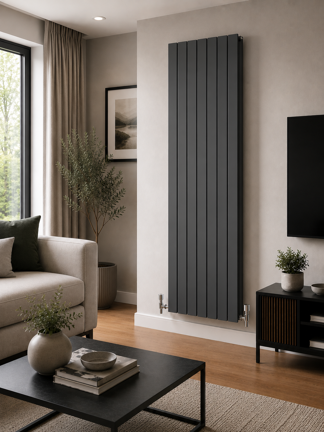 Flat Vertical Double Radiators