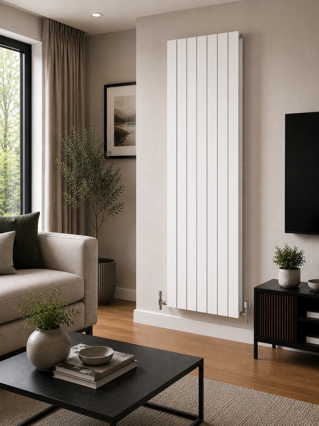 Flat Vertical Double Radiators
